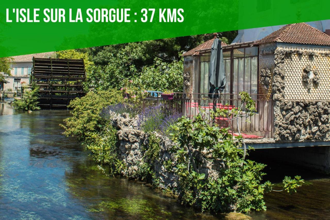 Petit Terme - Piscine - Clim - Parking Apartment Les Angles  Bagian luar foto