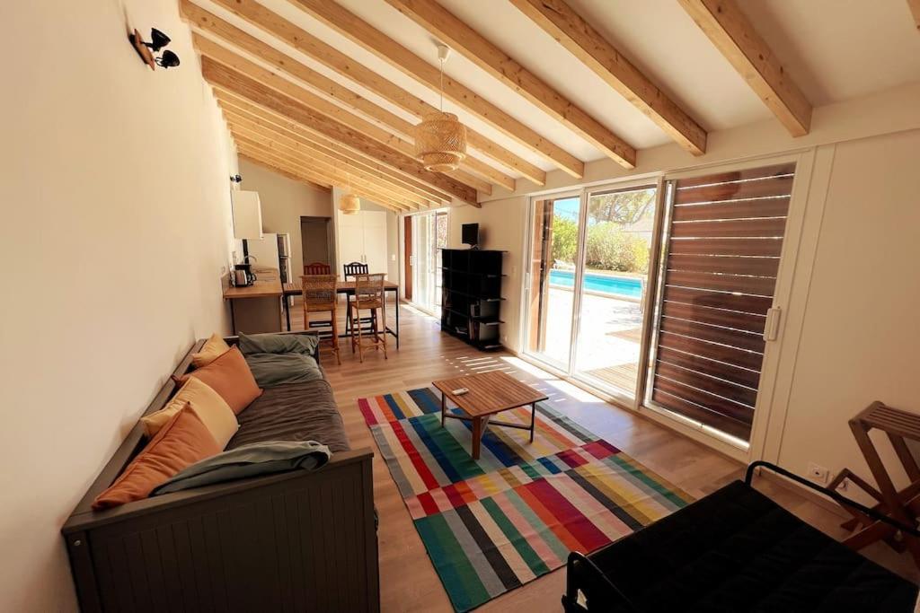Petit Terme - Piscine - Clim - Parking Apartment Les Angles  Bagian luar foto